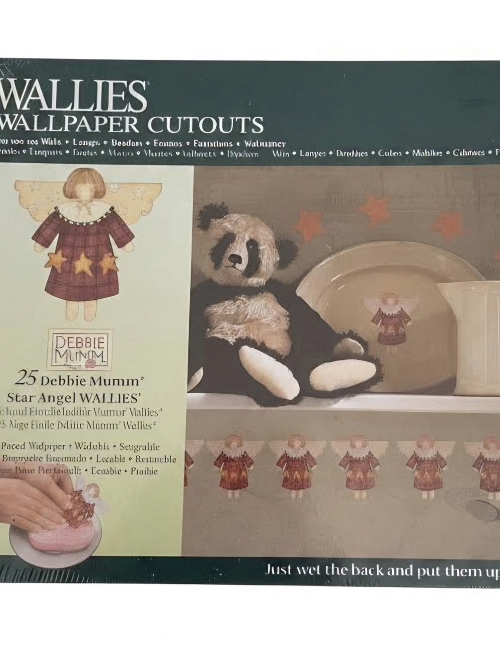 Wallies Debbie Mumm Star Angel Wallpaper Cutouts